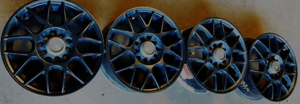 14 inches Drag Rims Black