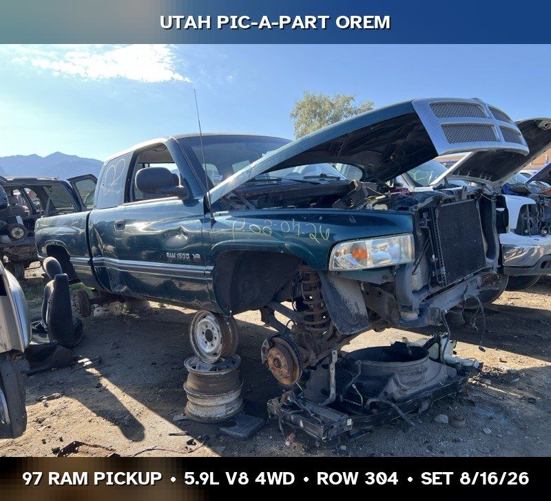 Just In! 1997 Dodge Ram Pickup Parts - UTPAP Orem