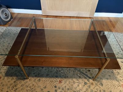 West Elm Mid-Century Art Display Coffee Table