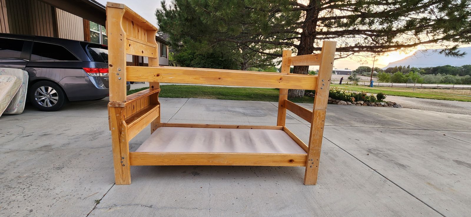 Wooden Bunk Bed