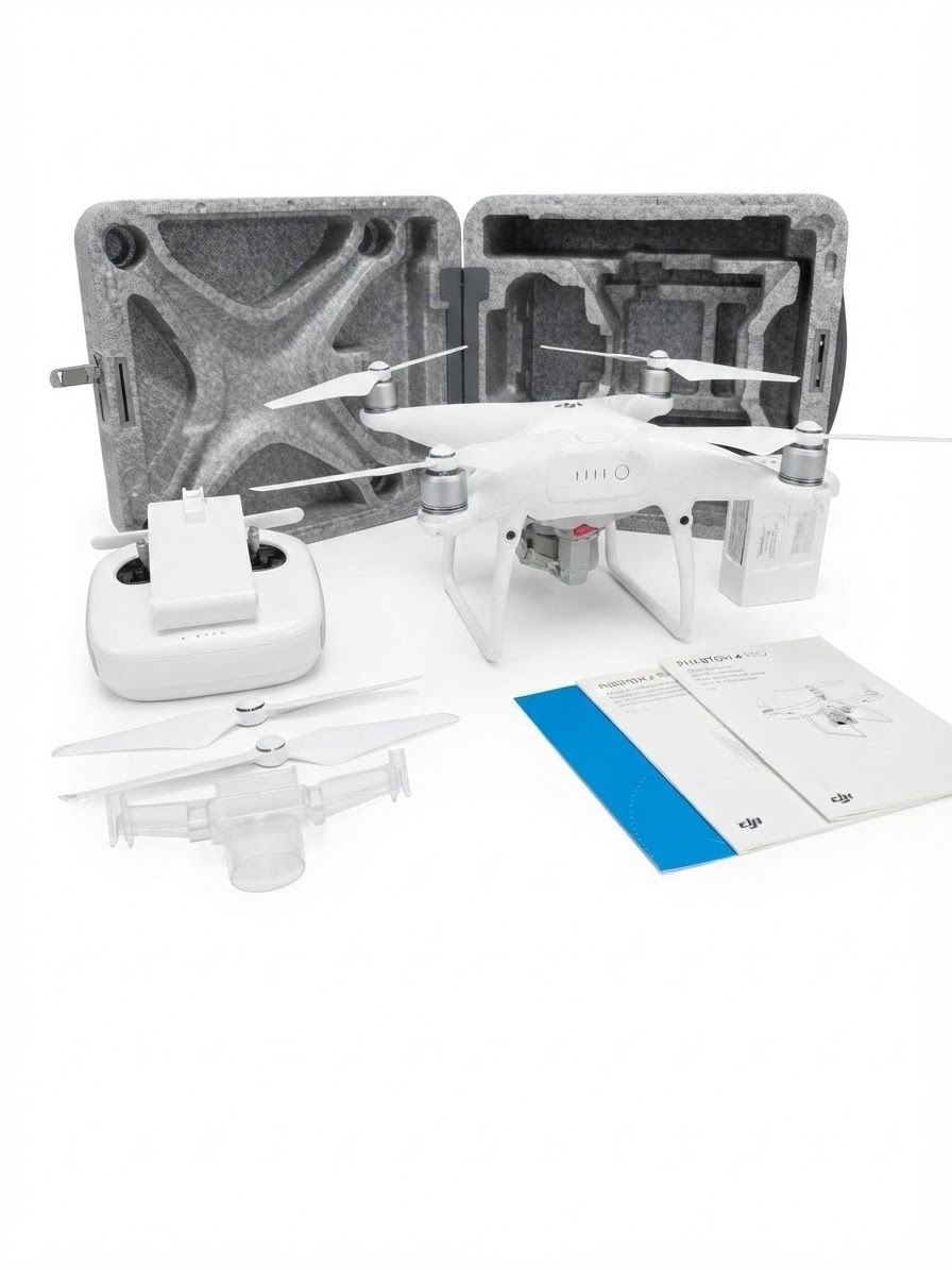 DJI Phantom 4 Pro Drone with Controller, Case, and Accessories. Flight Ready!!