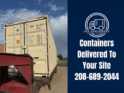 40' Shipping Container – Ranch Equipment Storage – Fast Delivery
