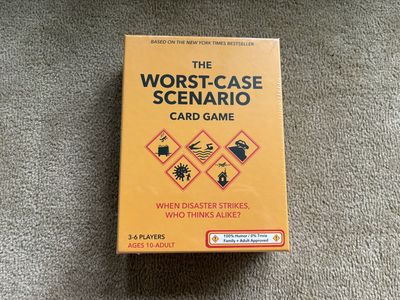 NEW The Worst-Case Scenario Card Game
