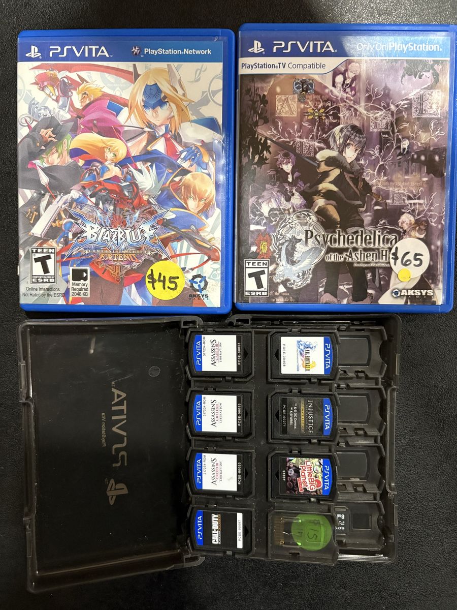 PS Vita Games - Individually Priced 