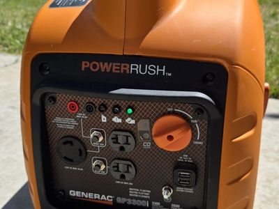 TRADE - Generac GP3300i POWER RUSH 3300 Watt Portable Inverter Generator