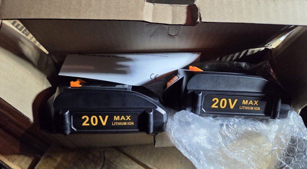 2 New Replacement 20V Lithium Batteries  for Worx 20v 3.5ah