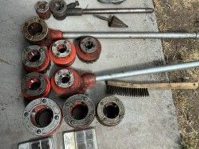 pipe threader sets, plumbing