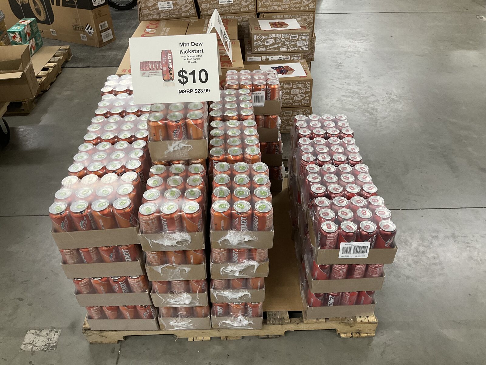 Mtn Dew Kickstart 12-Pack