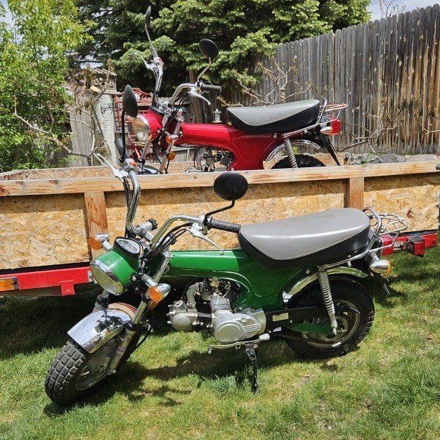 2 Minibike's with trailer