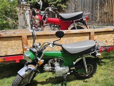 2 Minibike's with trailer