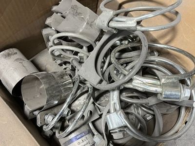 Misc Exhaust Clamps New.