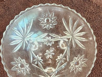 Crystal Serving Platters or Dishes