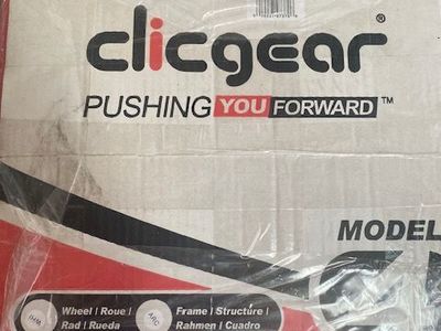 Clicgear 4.0 Push Golf Cart - White