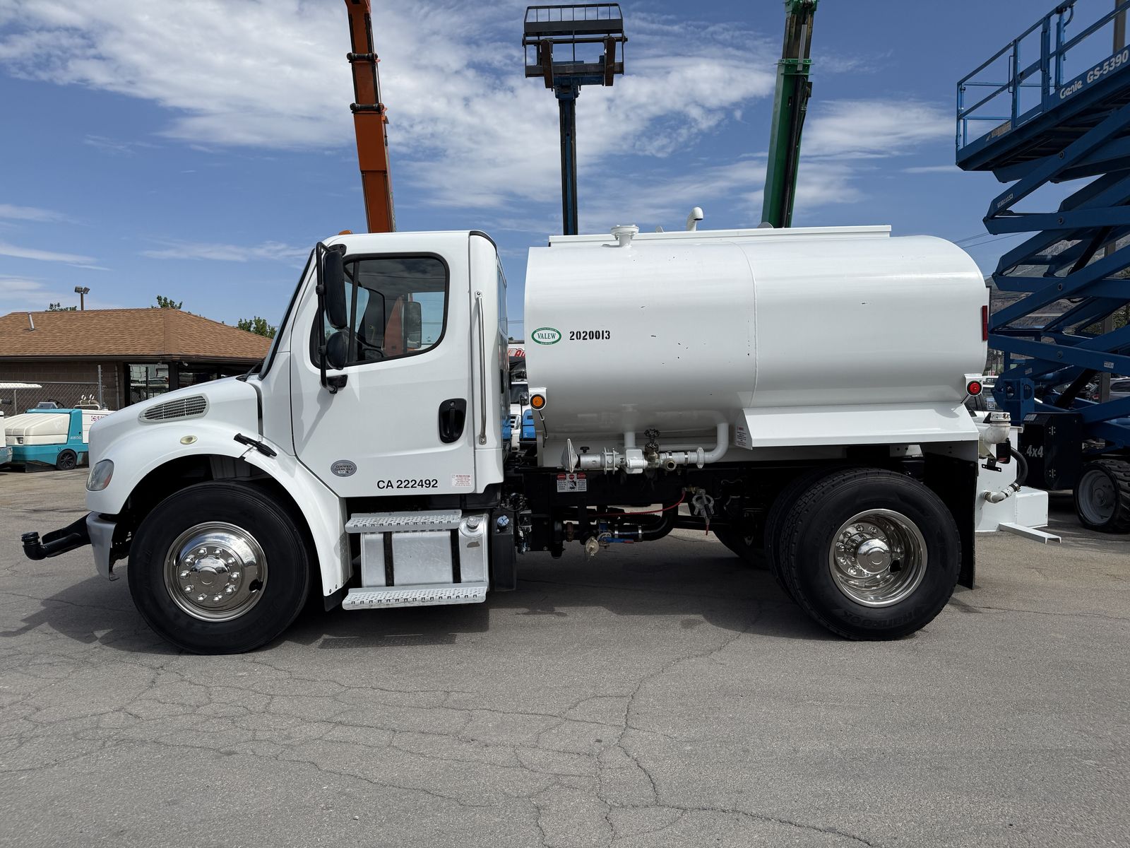 Used Water Truck 2,000 Gallon 2020 Freightliner M2 Cummins Diesel, 6 Speed