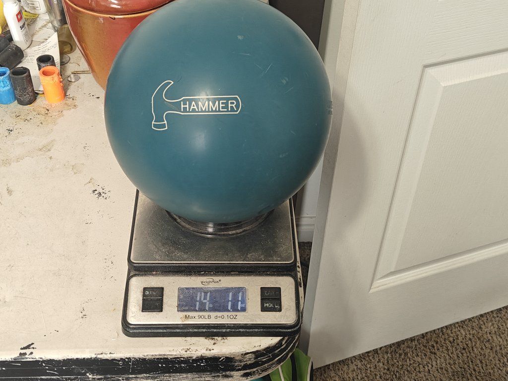 14lb Faball Blue Hammer Bowling Ball