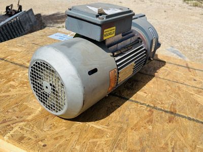 P&H 3HP Electric Gear Motor 1720 RPM 230/460V 3-Phase TEFC Industrial Drive