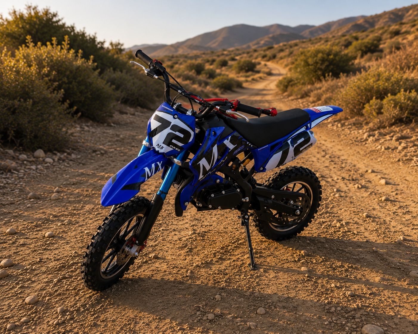 Brand new 49cc mini dirtbike