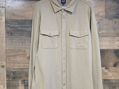 Gap Fleece Shirt Jacket XL