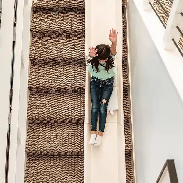 Indoor Stair Slide Attachment for Kids