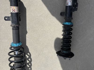 Megan Racing Coilovers Struts Pair Adjustable Suspension Used (See Fitment)