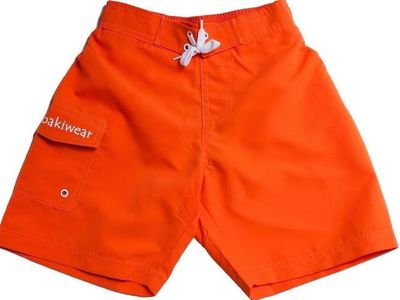 New, size 4/5, OAKIWEAR KIDS BOARD SWIMMING SHORTS, #SAS61526-84-6/6