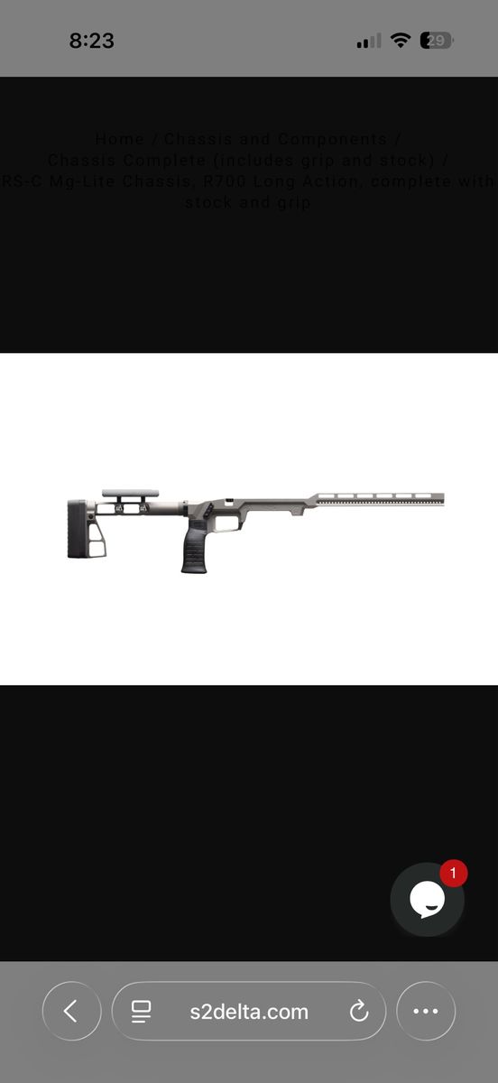 S2 delta r700 magnesium la chassis/trade