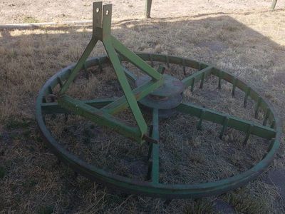 72" Titan Arena Harrow 3 pt hitch