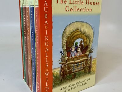 New Little House Full Color 5 Book Box Set