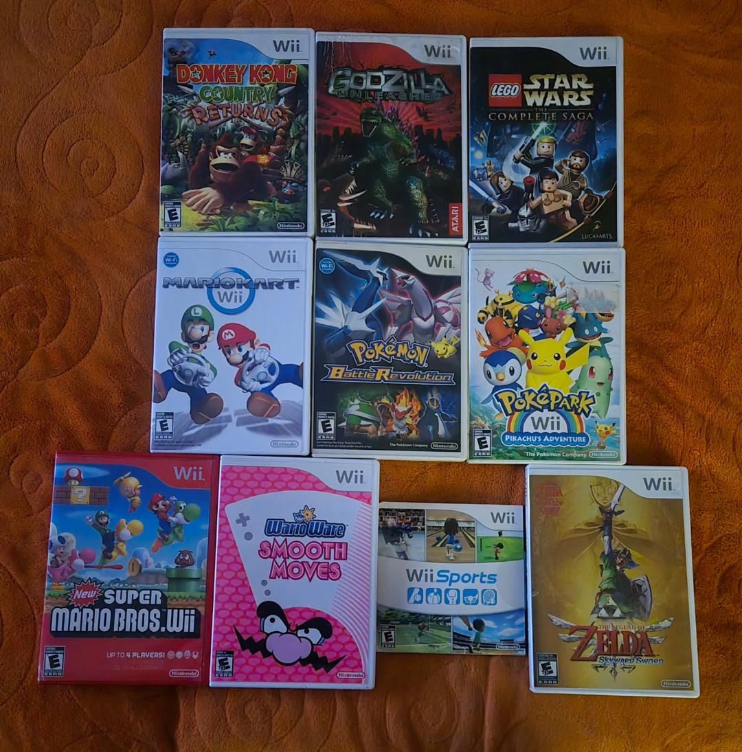 Wii game bundle including Mario Kart! trades considered!