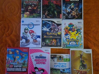 Wii game bundle including Mario Kart! trades considered!