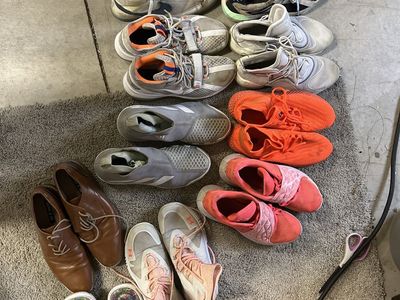 Assorted Shoes Lot - Multiple Brands and Styles - Used Condition men’s size 10/10.5