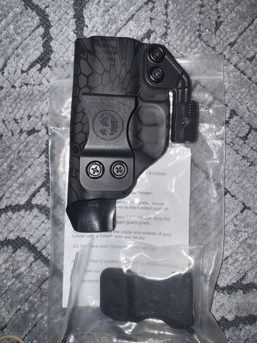 Glock G-43 Pro Holster Black Right Hand