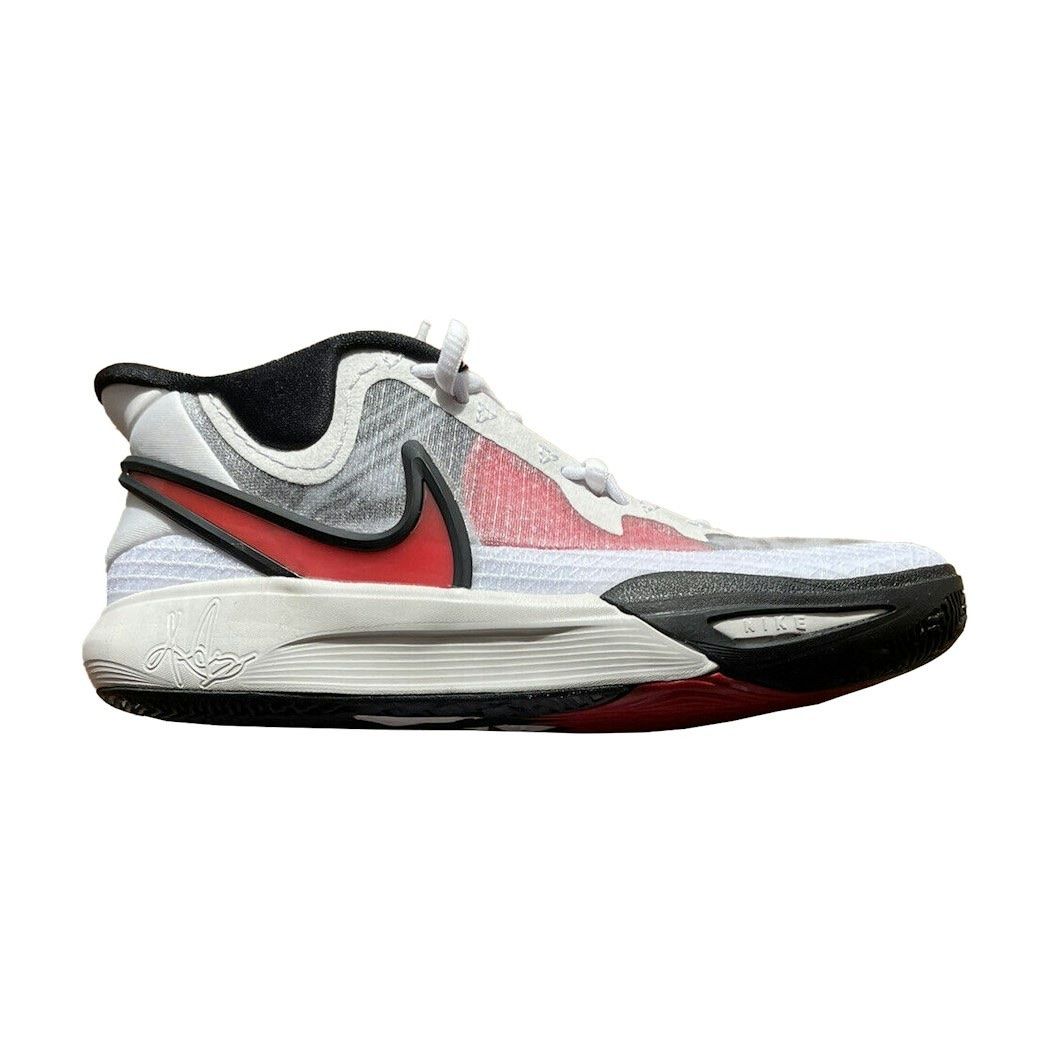 Nike Kyrie Low 5 Basketball Shoes White Red Black Men's Size 7.5