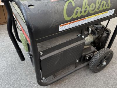 Cabela’s 4000 Series Portable Generator – 4,000 Starting Watts