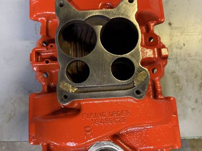 Chevy 350 intake manifold