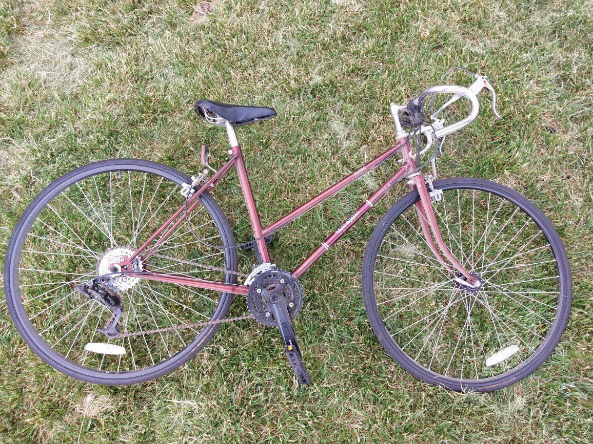 women's vintage road bike