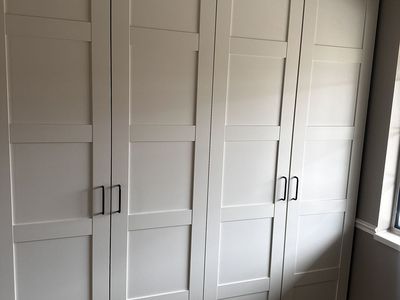 White Custom IKEA closet set of 3 for $600