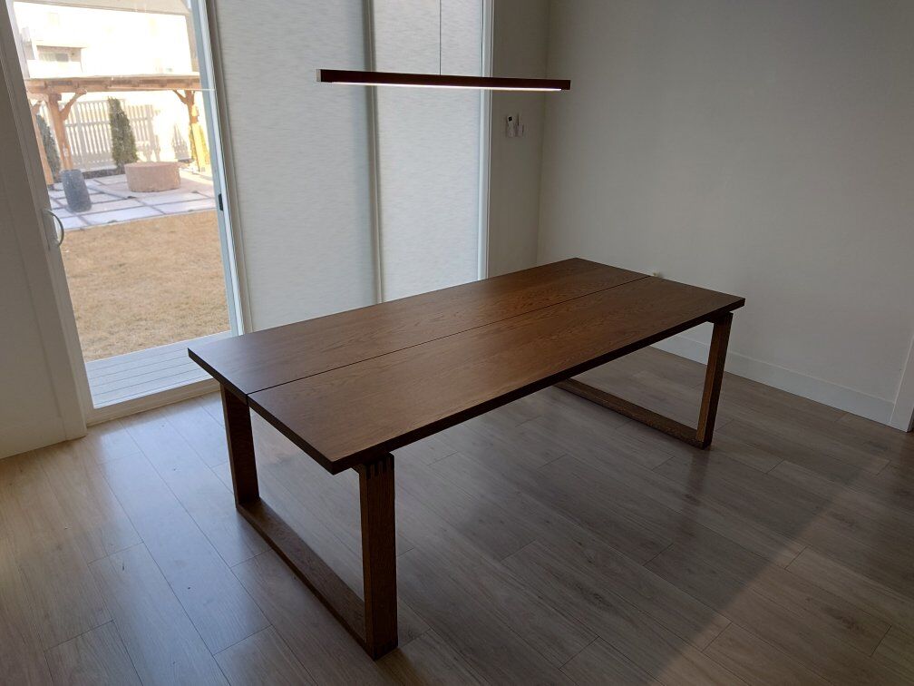 IKEA MÖRBYLÅNGA Dining Table, oak veneer