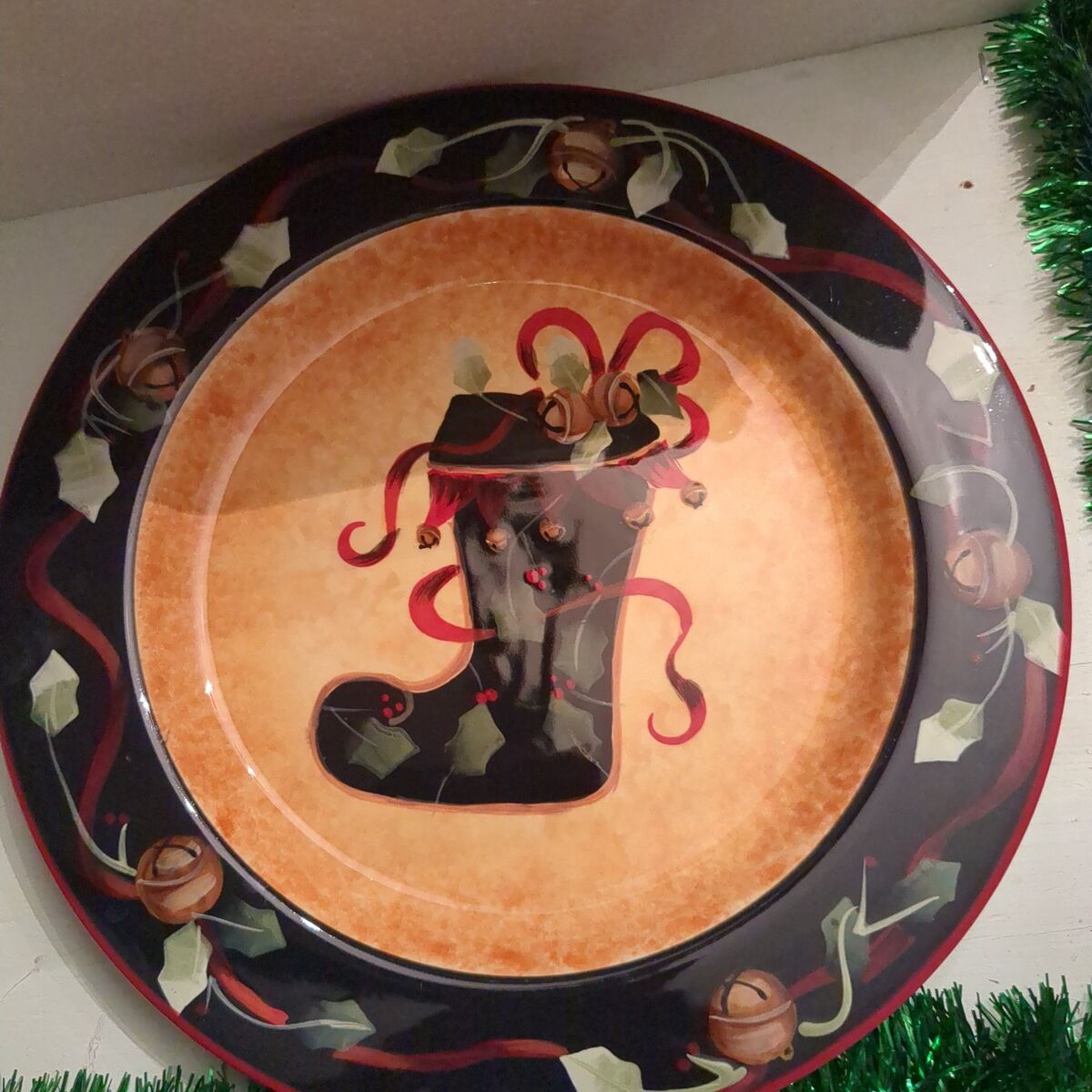 Certified international Christmas plate