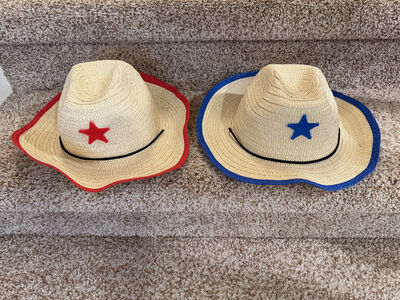 Cowboy Cowgirl Hats Child Size Play Dress Up