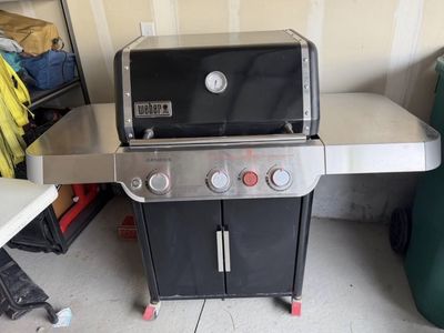 Weber Genesis Natural Gas Grill - Black and Stainless Steel