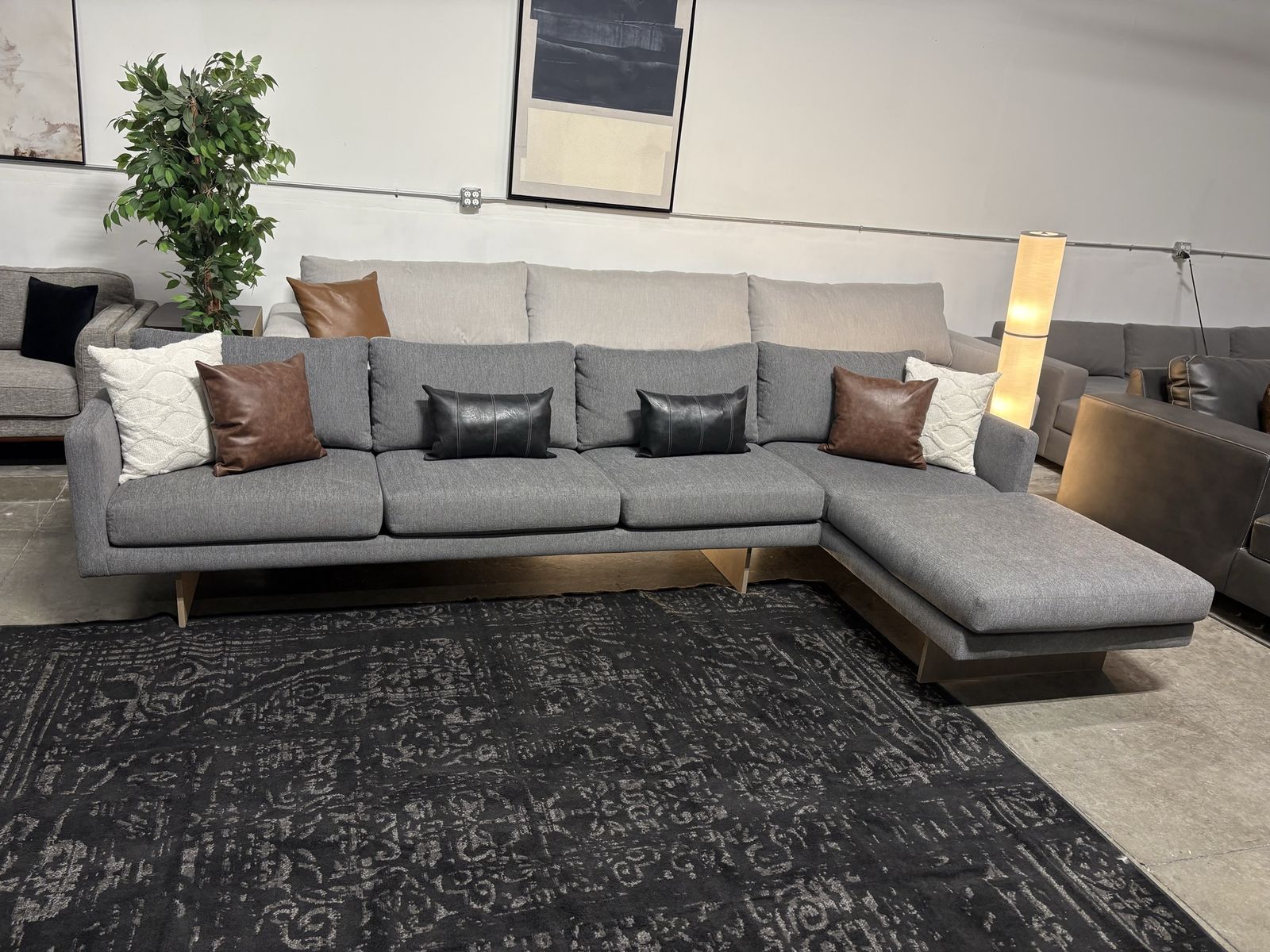 Authentic Thayer Coggin Sectional (Free Delivery )
