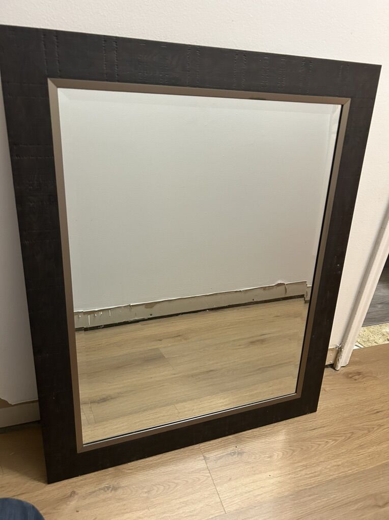 Wood Frame Mirror