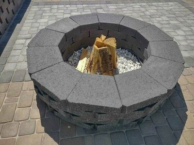 ROUND FIRE PIT KIT
