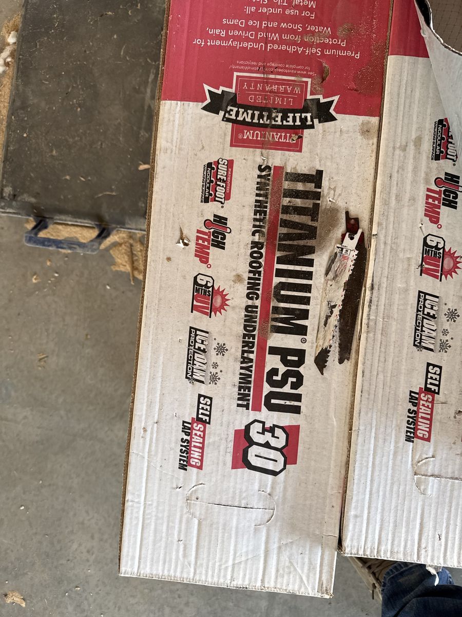 Roof waterproofing