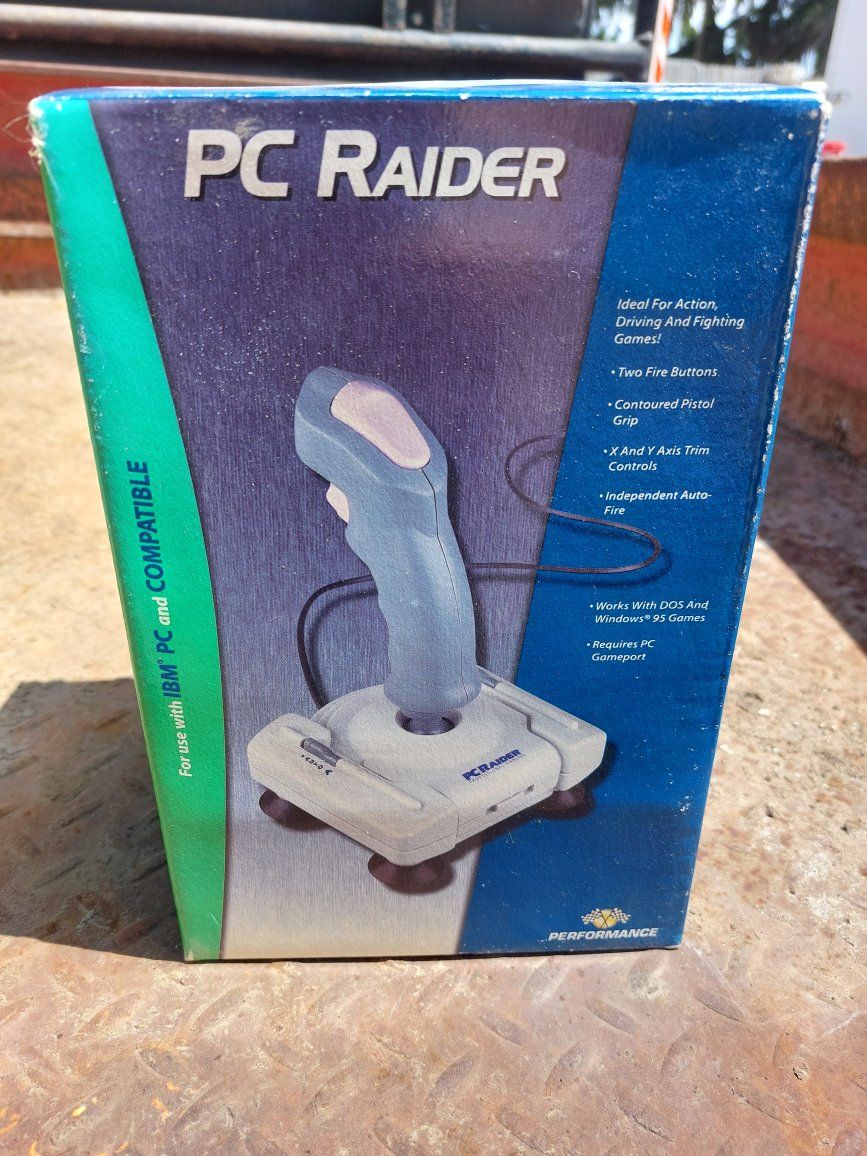 Performance PC Joystick - Vintage IBM PC Compatible Gaming Controllers and game pads Old school