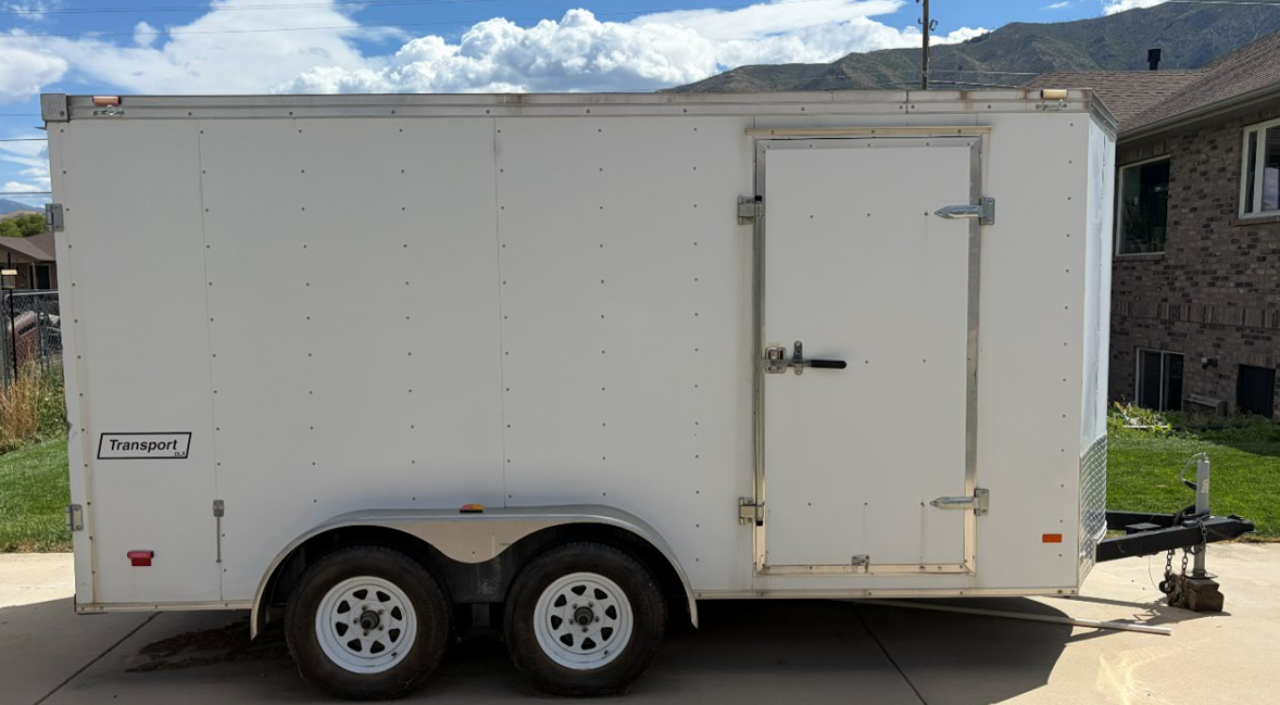 Haulmark 7' x 14' Dual Axel Enclosed Trailer