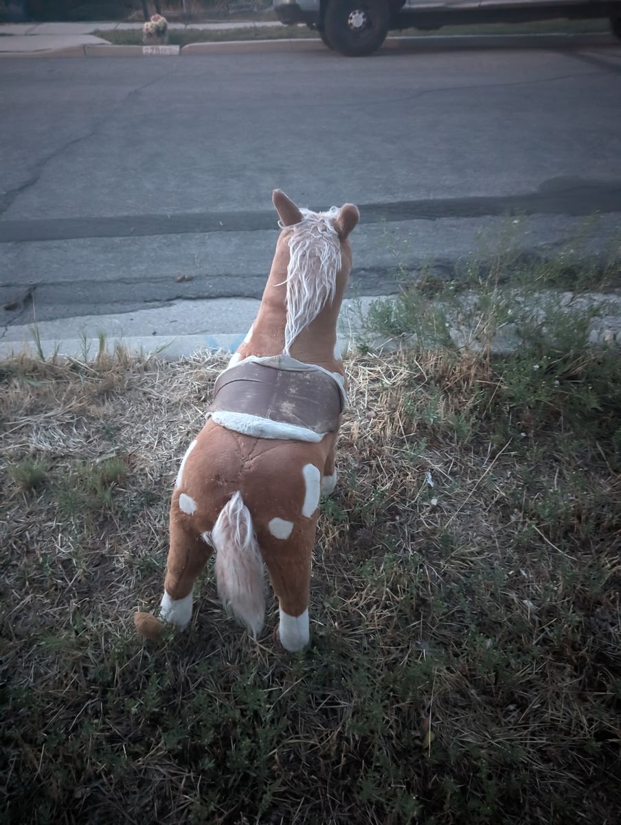 Toddler size horse toy animal