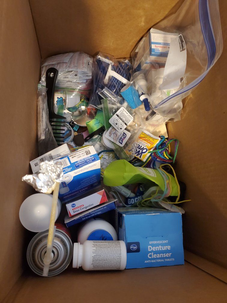 Assorted Household & Personal Care Supplies Lot