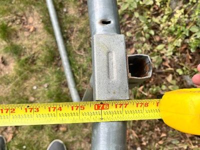 trampoline frame and springs